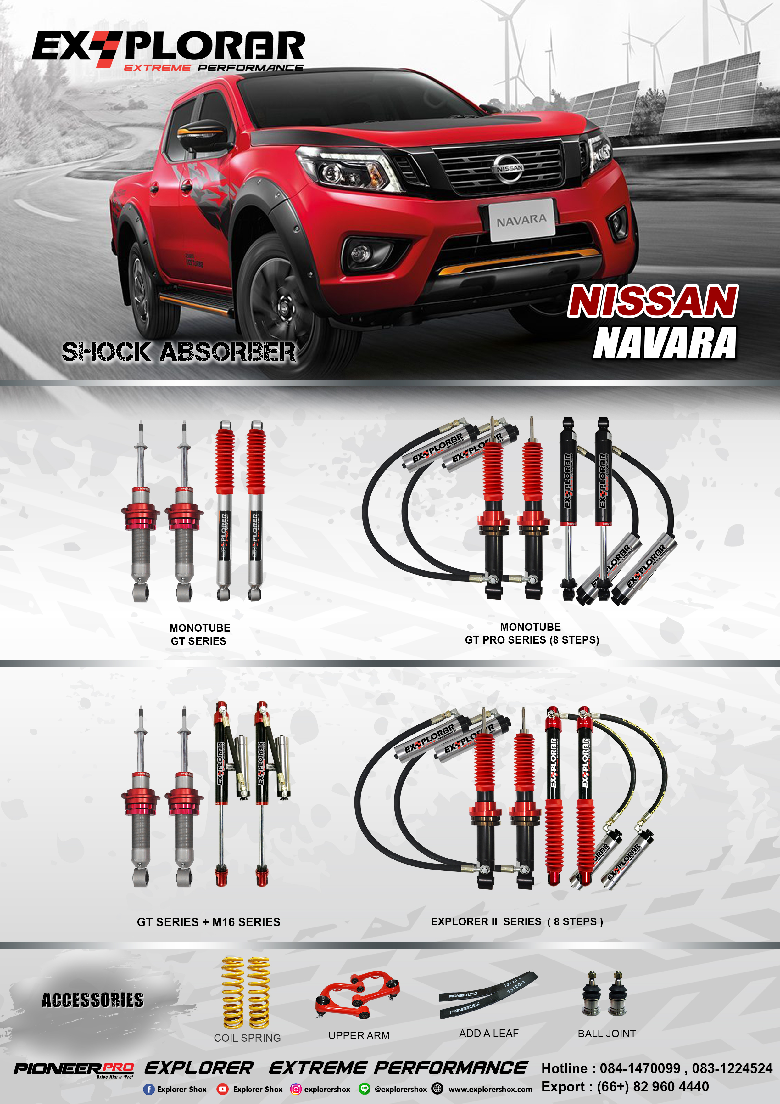 Set Nissan Navara